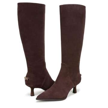 Circus NY by Sam Edelman Women's Yulia Knee High Boot, DK Chocolate WC, 10