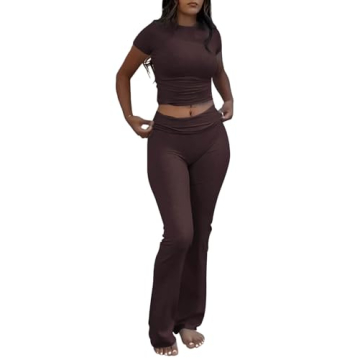 ZFLM Casual Workout Two Piece Outfits - Stylish Comfort for All