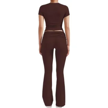 ZFLM Casual Workout Two Piece Outfits - Stylish Comfort for All