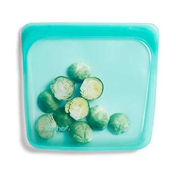 Eco-Friendly Stasher Silicone Reusable Storage Bags