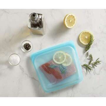 Eco-Friendly Stasher Silicone Reusable Storage Bags