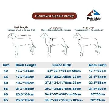 Petridge Dog Four-Legged Rain Jacket Raincoat Waterproof Windproof Coat for Medium Large Dogs Adjustable Waterproof Dog Rain Coat Reflective Rim(Back Length 60CM Yellow)