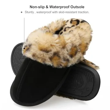 Buy Besroad Women's Faux Fur House Slippers Online