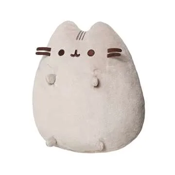 AURORA Sitting Pusheen - 9In Official Plush Toy - Soft Cat Companion