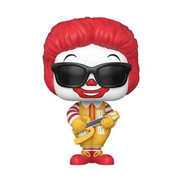 Funko Ad Icons: POP! McDonald's Collectors Set - 2PK Fry Guy, Rock Out Ronald, Birdie, Figures Stand 3.75" Tall, Each Figure Comes Individually Packaged