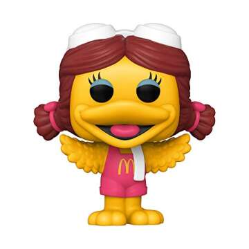 Funko Ad Icons: POP! McDonald's Collectors Set - 2PK Fry Guy, Rock Out Ronald, Birdie, Figures Stand 3.75" Tall, Each Figure Comes Individually Packaged