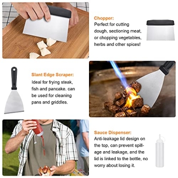 Blackstone Griddle Accessories Kit 16-piece Outdoor Cooking Set