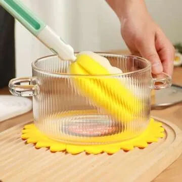 Durable Clear Glass Cooking Pot Set - 1.5L Simmer Pot