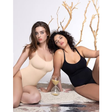PUMIEY Women Shapewear Bodysuit - Tummy Control, Comfort, Versatile