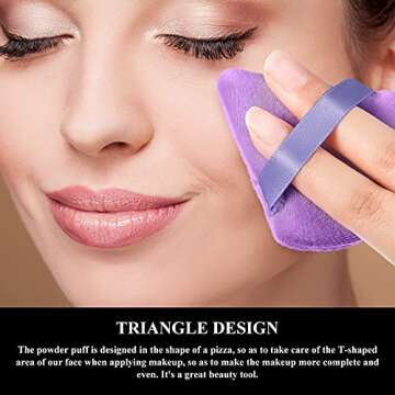 Maitys 12 Pieces Makeup Powder Puff Set for All Looks