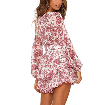 Stylish Relipop Floral Print Summer Romper for Women