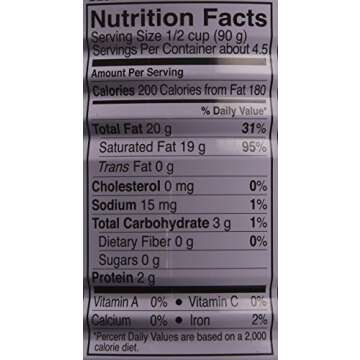 Savoy Coconut Cream for Vegan Cooking and Baking