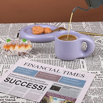 Elegant Koythin Chubby Coffee Mug Set for Home and Office