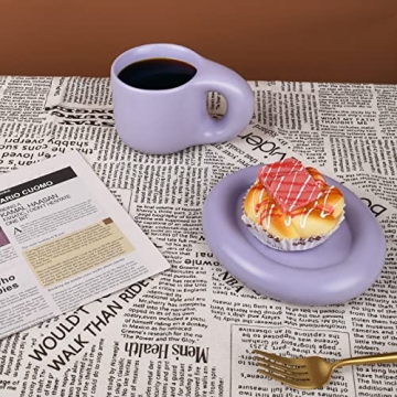 Elegant Koythin Chubby Coffee Mug Set for Home and Office