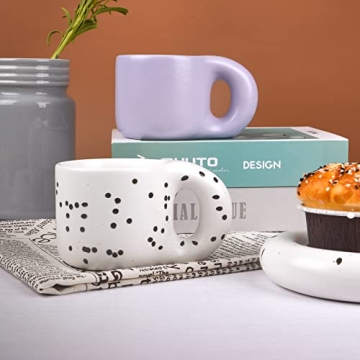 Elegant Koythin Chubby Coffee Mug Set for Home and Office