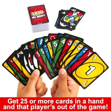 UNO Show 'em No Mercy Card Game for Family Fun