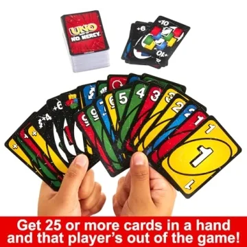 UNO Show 'em No Mercy Card Game for Family Fun
