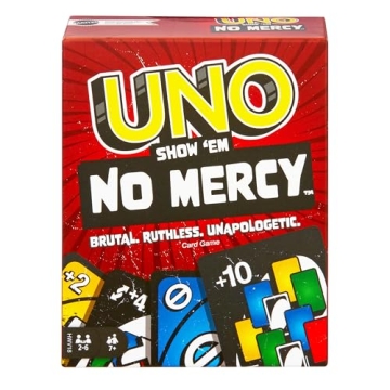 UNO Show 'em No Mercy Card Game for Family Fun