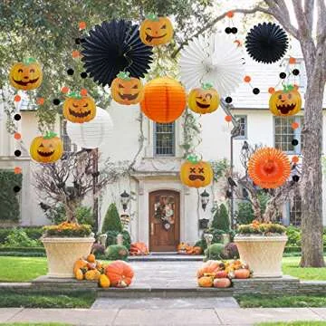 KAXIXI Halloween Party Decorations for All Ages - 16Pcs