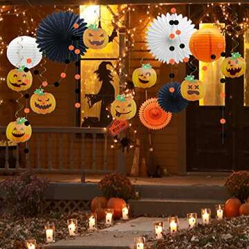 KAXIXI Halloween Party Decorations for All Ages - 16Pcs