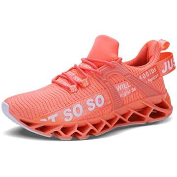 WONESION Women Lightweight Tennis Shoes Casual Outdoor Sneakers for Jogging Gym