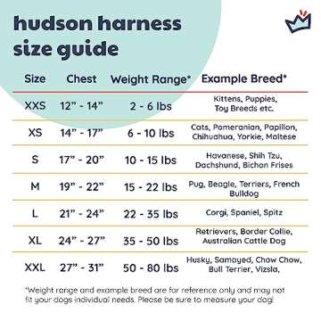 Huxley & Kent Hudson Harness | Woodstock Tie Dye (Large, 22-35lbs) | Easy Control Step-in Mesh Vest Harness for Dogs with Reflective Strips for Safety | H&K Walking, Training Harness for Dogs