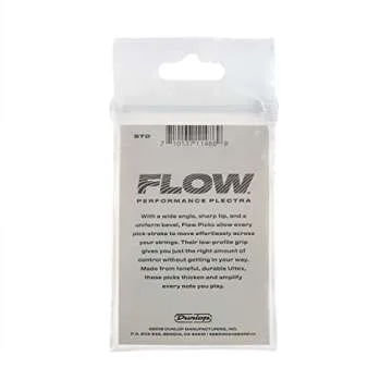 Dunlop Flow Standard Pick 1.14mm, 6 Pack
