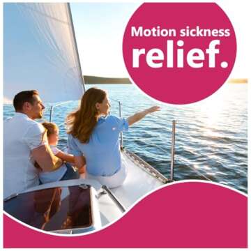 SDA LABORATORIES Meclizine Chewable Tablets, 25mg – Anti-Emetic, Raspberry Flavor – Motion Sickness & Vertigo Relief for Nausea, Dizziness, and Vomiting, 100 Count (1 Pack)