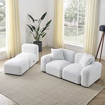 Melpomene Modular Sectional Sofa for Modern Living Spaces