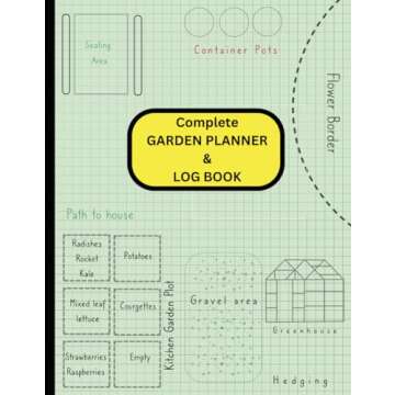Garden Planner and Log Book: Notebook Organizer for Keen Gardeners I Tracker for Seasons and Whole Year I Month by Month Planner with key tasks I ... Garden Layout, Garden Goals, Notes and more.