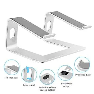 Orionstar Portable Aluminum Laptop Stand 10-15.6 Inch