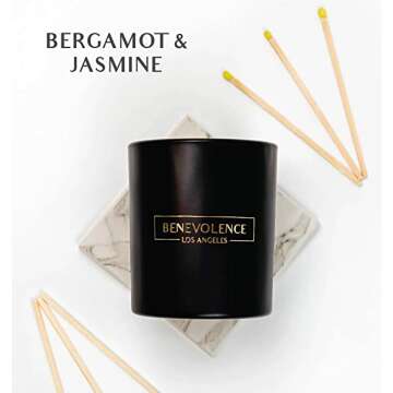 Bergamot Scented Soy Candles for Aromatherapy