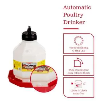 Little Giant Plastic Poultry Waterer