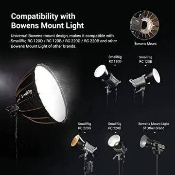 SMALLRIG Parabolic Softbox Quick Release for Photographers