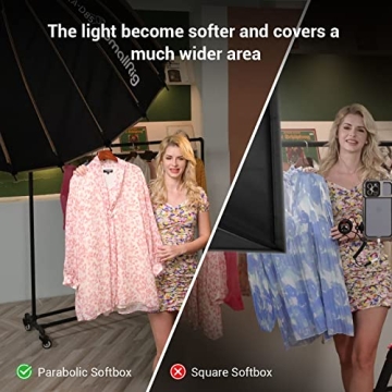 SMALLRIG Parabolic Softbox Quick Release for Photographers