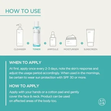 ANUA 2% BHA Gentle Exfoliating Toner for Radiant Skin