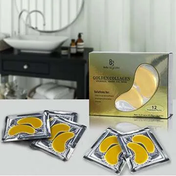 24K Gold Under Eye Collagen Patches - Anti-aging Treatment