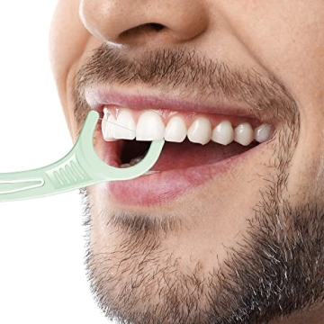 Plackers Micro Mint Dental Floss Picks with Travel Case