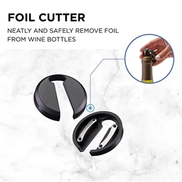 Ivation 7-Piece Wine Accessory Collection for Enthusiasts