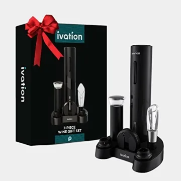 Ivation 7-Piece Wine Accessory Collection for Enthusiasts