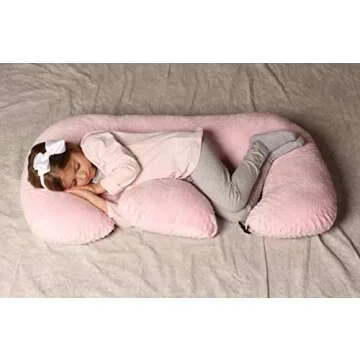 Pink Twin Z Pillow Cover - Super Soft and Removable