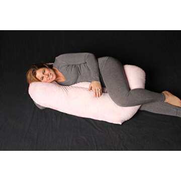 Pink Twin Z Pillow Cover - Super Soft and Removable