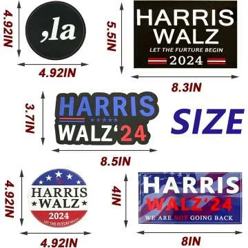 Kamala Harris for President Stickers - 2024 Pack