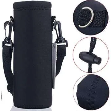 AUPET Water Bottle Carrier: Adjustable Neoprene Holder