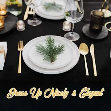 BRILLMAX 6 Pack Black Tablecloths for 6 Foot Rectangle Tables 90 x 132 Inch - 6ft Rectangular Bulk Linen Polyester Fabric Washable Cloth Cover for Wedding Reception Banquet Birthday Party