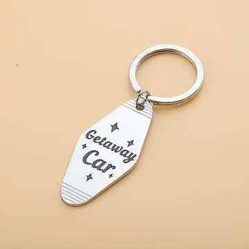 CENWA Getaway Car Keychain - Durable & Stylish Gift