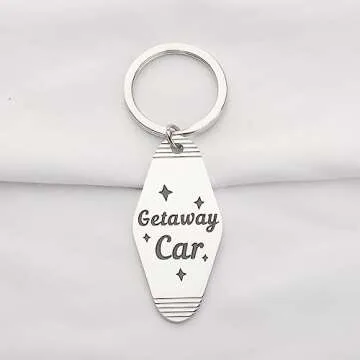 CENWA Getaway Car Keychain - Durable & Stylish Gift
