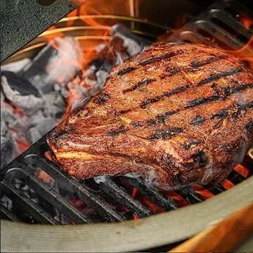 Kamado Joe Cast Iron Cooking Grate for Perfect Searing