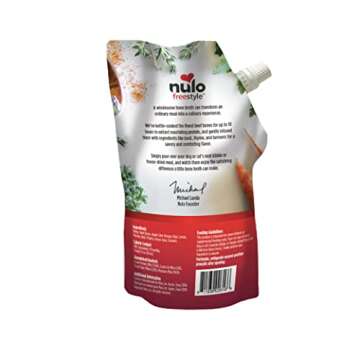 Nulo Freestyle Bone Broth, Premium Food Topper for Dogs and Cats