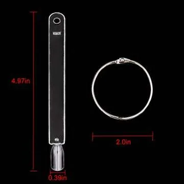 KINJOEK 150 Tips Clear Nail Swatches Sticks, Nail Art Supplies for Nail Art Polish Display and Home DIY, Transparent Nail Practice Tips Sample Sticks Color Display Board Accessories with Ring